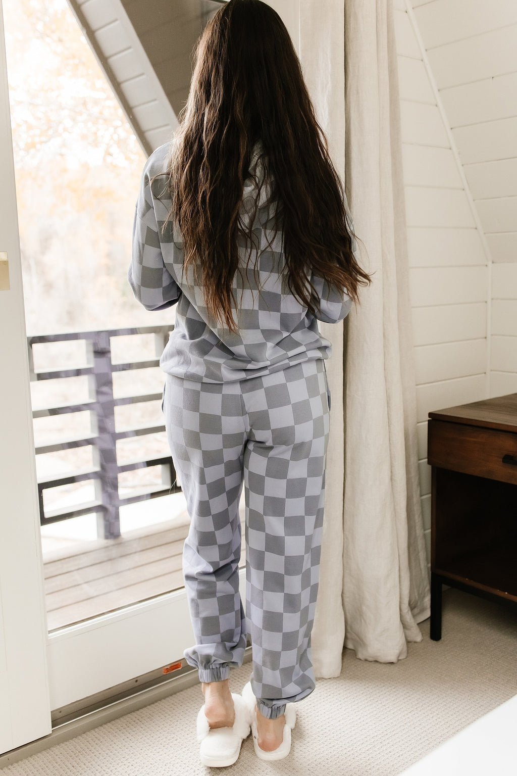 Checkered Joggers - In The Moment