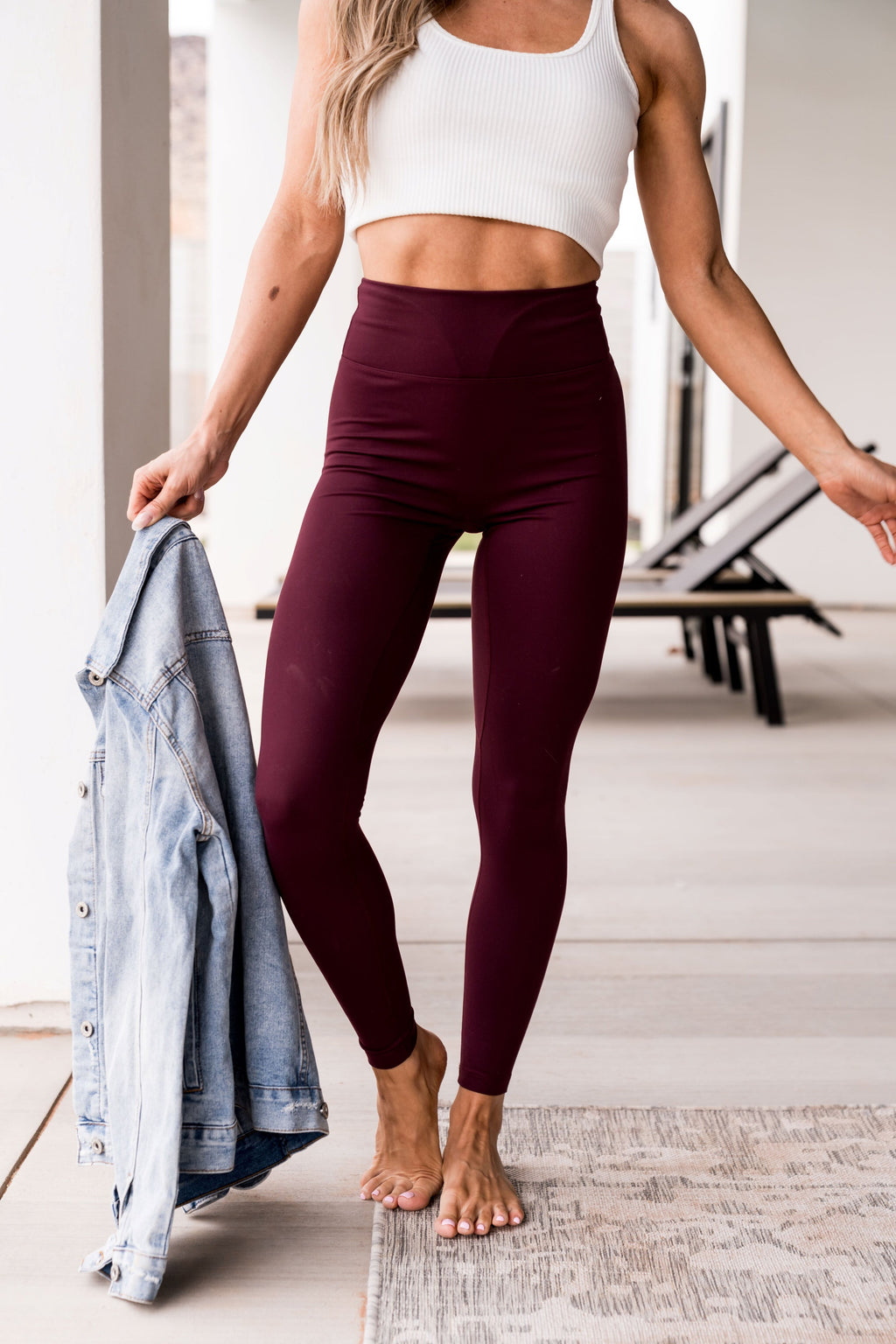 Game Changers Leggings 25' Wine